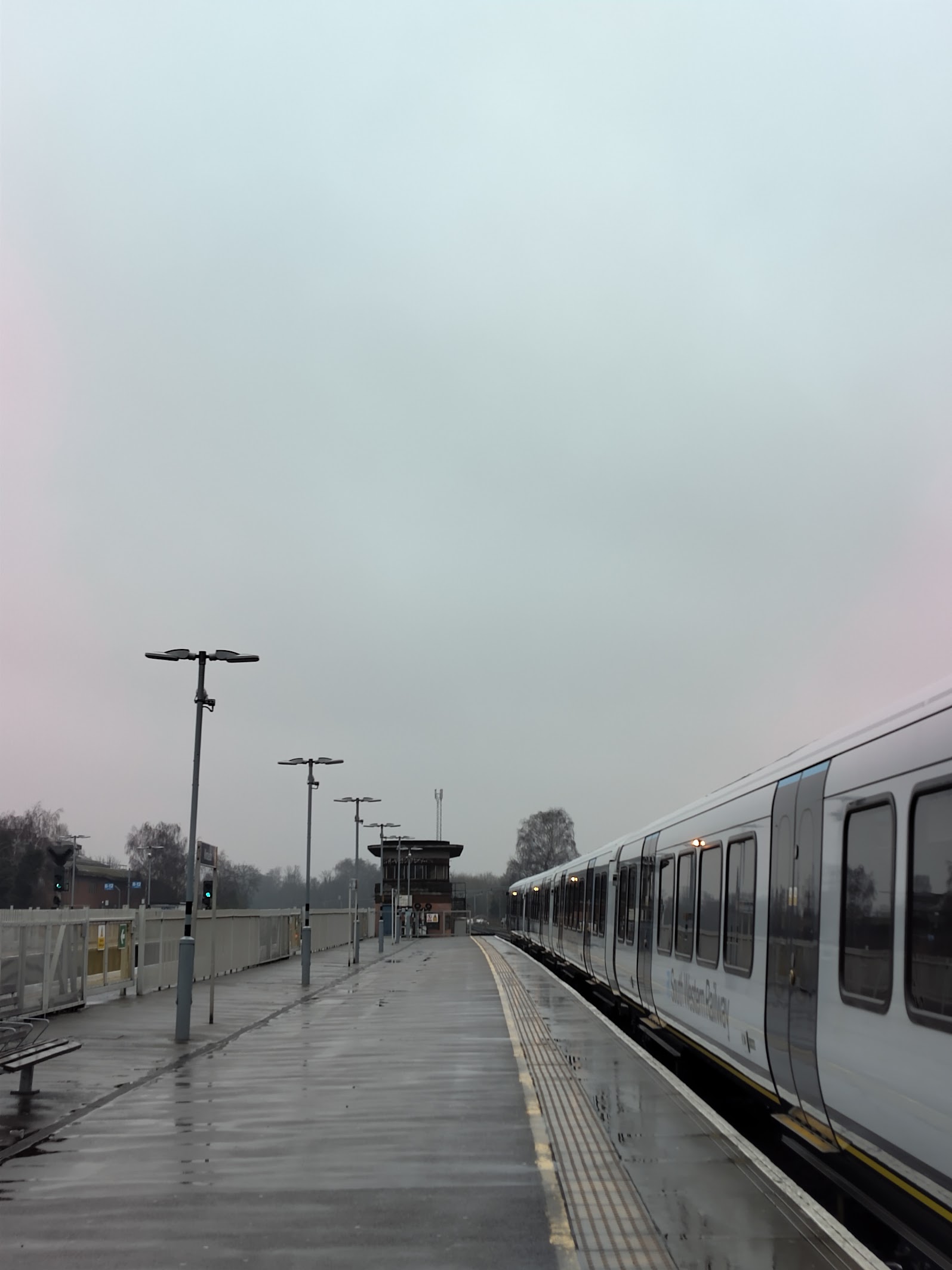 IMAGE OF SAD GREY TRAIN